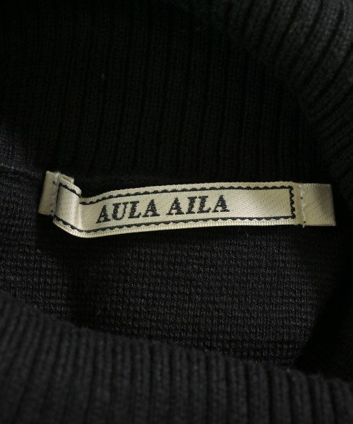 AULA AILA（アウラアイラ）ニット・セーター 黒 サイズ:0(XS位) レディース/2200700250141
