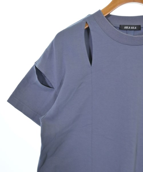 AULA AILA（アウラアイラ）Tシャツ・カットソー 青 サイズ:0(XS位) レディース/2200713152128