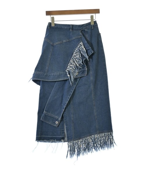 AULA AILA（アウラアイラ）ロング・マキシ丈スカート 紺 サイズ:0(XS位) レディース/2200650444027