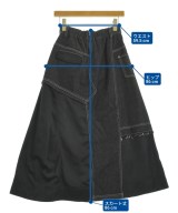 AULA AILA（アウラアイラ）ロング・マキシ丈スカート 黒 サイズ:0(XS位) レディース/2200653106014