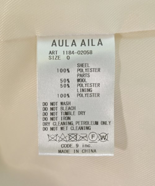 AULA AILA（アウラアイラ）その他 白 サイズ:0(XS位) レディース/2200704782273