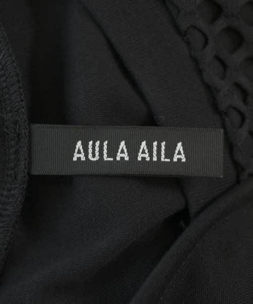 AULA AILA（アウラアイラ）ワンピース 黒 サイズ:0(XS位) レディース/2200701925123