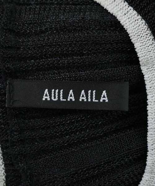 AULA AILA（アウラアイラ）ニット・セーター 黒 サイズ:0(XS位) レディース/2200663655052