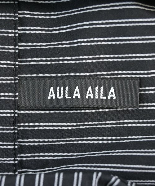 AULA AILA（アウラアイラ）カジュアルシャツ 黒 サイズ:0(XS位) レディース/2200666852052