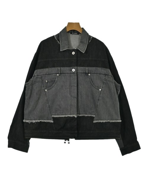 AULA AILA(アウラアイラ)デニムジャケット 紺 サイズ:0/0(XS位)/2200669123081