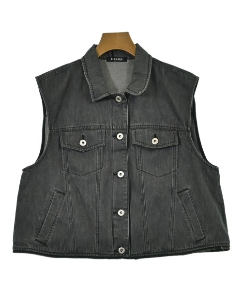 AULA AILA（アウラアイラ）デニムジャケット 紺 サイズ:0/0(XS位) レディース/2200669123081