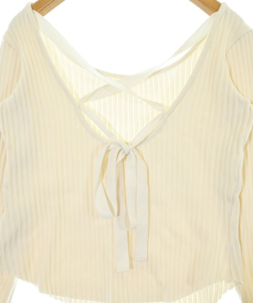 AULA AILA（アウラアイラ）Tシャツ・カットソー 白 サイズ:0(XS位) レディース/2200683707045