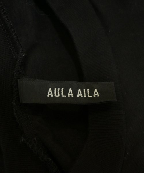 AULA AILA（アウラアイラ）Tシャツ・カットソー 黒 サイズ:0(XS位) レディース/2200681704138