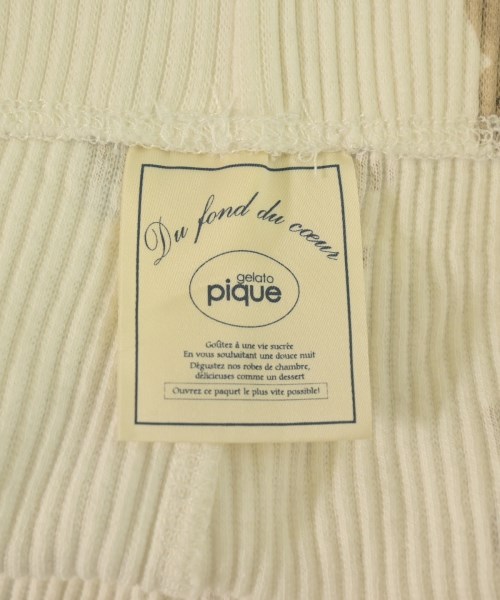 gelato pique（ジェラートピケ）小物類（その他） 白 サイズ:F レディース/2200628137029