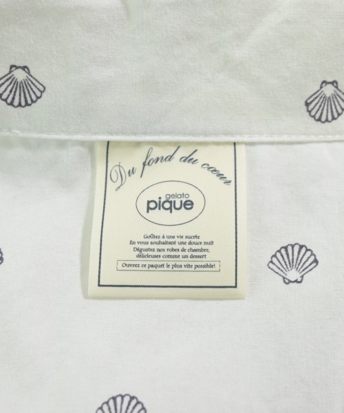 gelato pique（ジェラートピケ）カジュアルシャツ 白 サイズ:F レディース/2200619967109