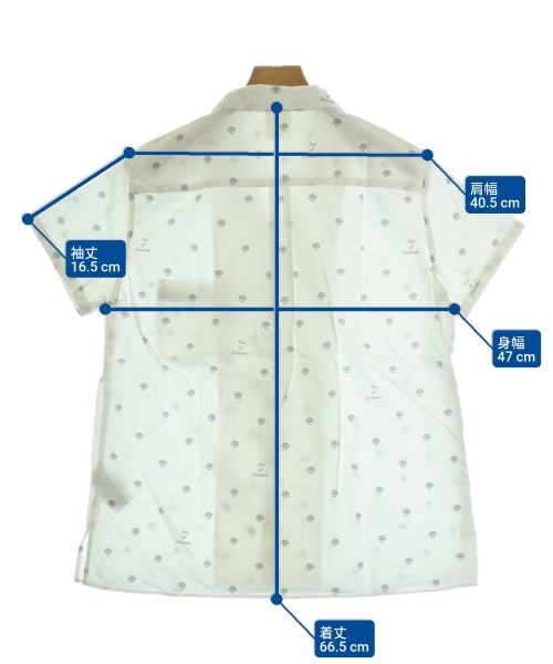 gelato pique（ジェラートピケ）カジュアルシャツ 白 サイズ:F レディース/2200619967109