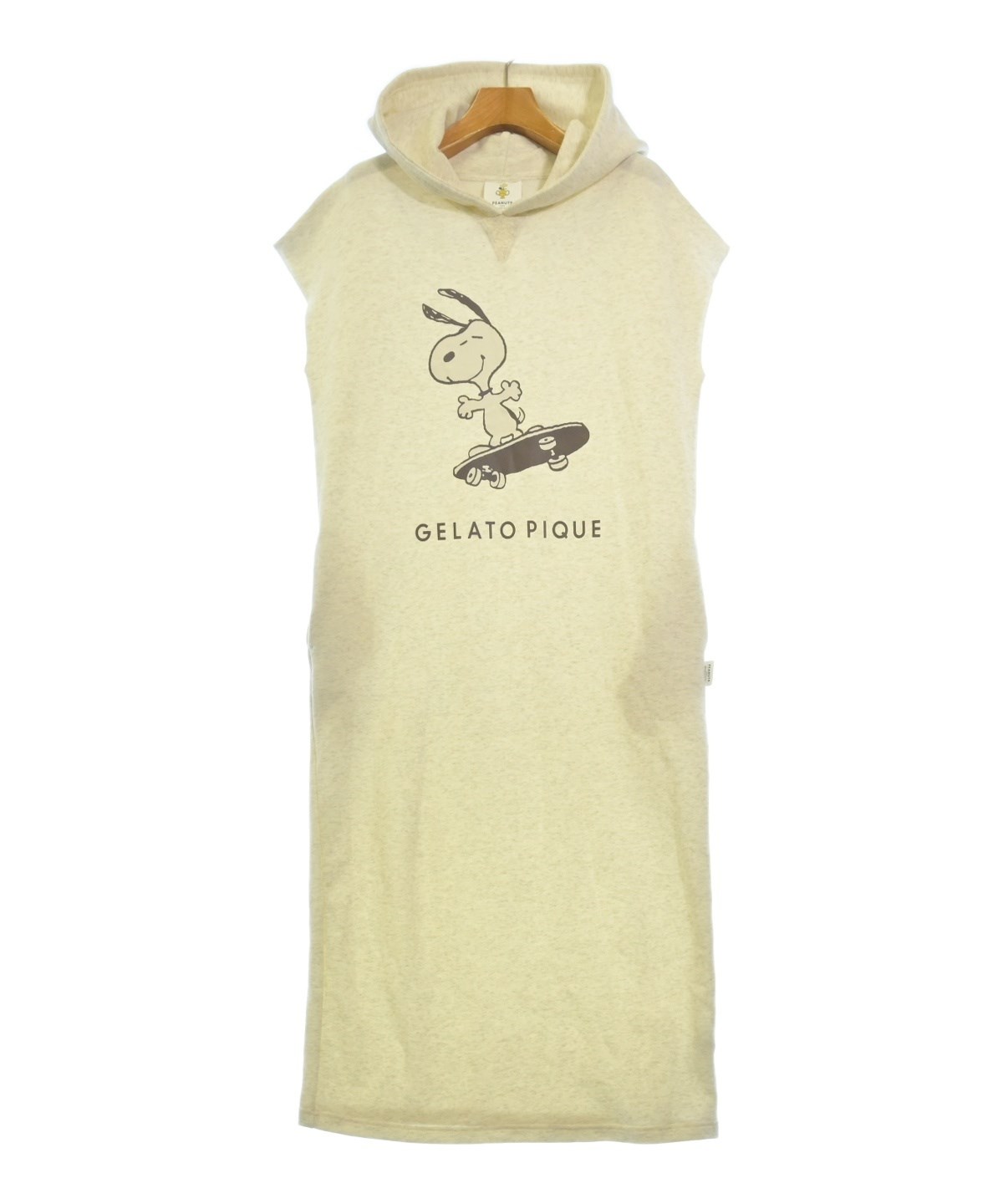 gelato pique（ジェラートピケ）ワンピース 白 サイズ:F レディース