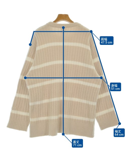 gelato pique（ジェラートピケ）ニット・セーター ベージュ サイズ:ONE レディース/2200638992014