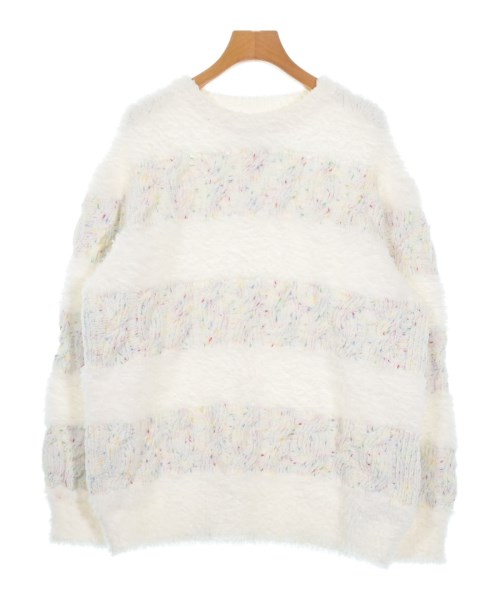 gelato pique(ジェラートピケ)ニット・セーター 白 サイズ:F/2200644250047