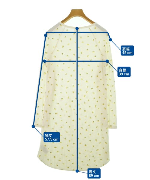 gelato pique（ジェラートピケ）ワンピース 白 サイズ:F レディース/2200621596014