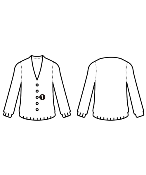 gelato pique（ジェラートピケ）カーディガン グレー サイズ:F レディース/2200633208042