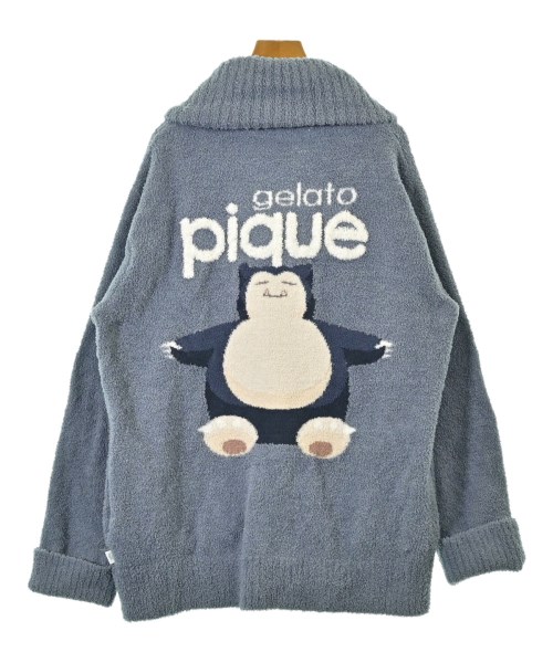gelato pique（ジェラートピケ）カーディガン 青 サイズ:S-M レディース/2200611849083