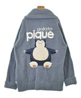 gelato pique（ジェラートピケ）カーディガン 青 サイズ:S-M レディース/2200611849083