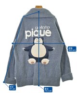 gelato pique（ジェラートピケ）カーディガン 青 サイズ:S-M レディース/2200611849083