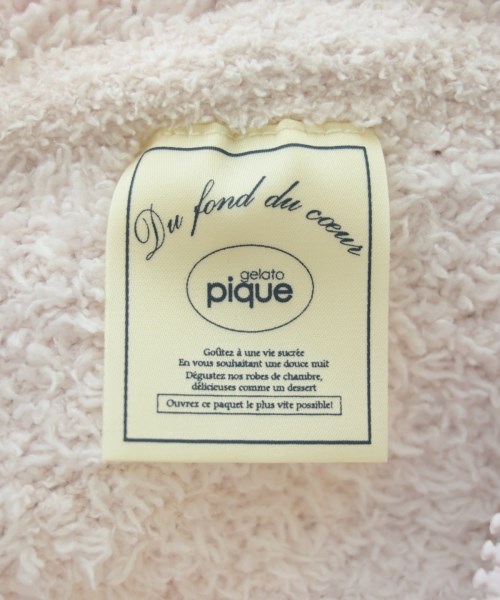 gelato pique（ジェラートピケ）パーカー ピンク サイズ:ONE レディース/2200611342034