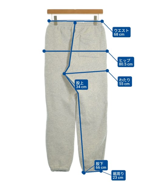 gelato pique（ジェラートピケ）スウェットパンツ グレー サイズ:S-M レディース/2200619445218