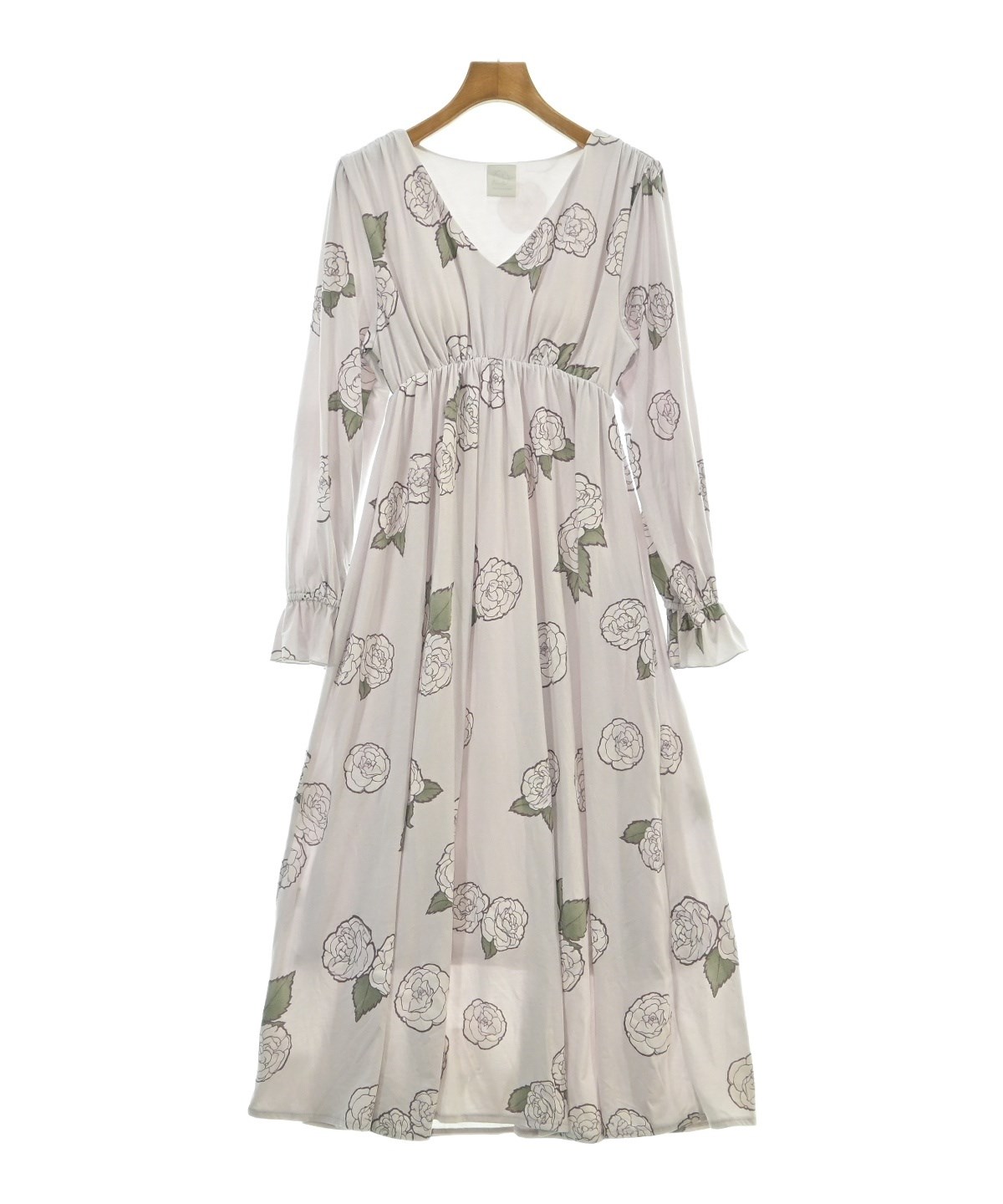 池袋パルコオープン記念】ジェラートピケ 柴犬柄ワンピース（グレー