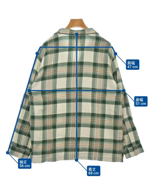 gelato pique（ジェラートピケ）カジュアルシャツ 緑 サイズ:M-L レディース/2200619954017