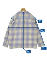 gelato pique（ジェラートピケ）カジュアルシャツ 紫 サイズ:L メンズ/2200619954086