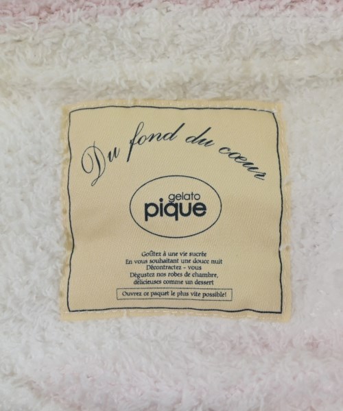 gelato pique（ジェラートピケ）パーカー 白 サイズ:ONE レディース/2200665395642