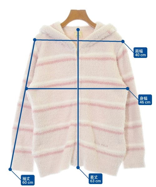 gelato pique（ジェラートピケ）パーカー ピンク サイズ:F レディース/2200670338030