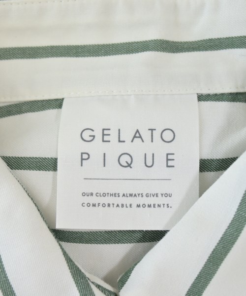 gelato pique（ジェラートピケ）カジュアルシャツ 白 サイズ:F レディース/2200673881038