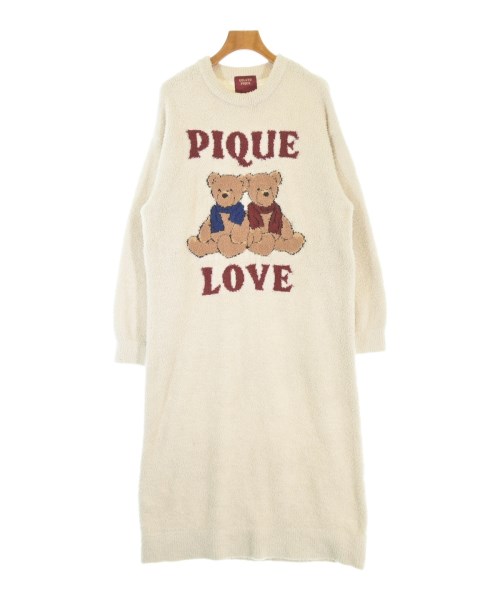 gelato pique(ジェラートピケ)ワンピース 白 サイズ:ONE/2200670461103