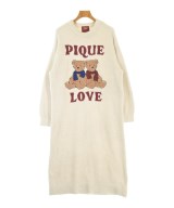 gelato pique（ジェラートピケ）ワンピース 白 サイズ:ONE レディース/2200670461103