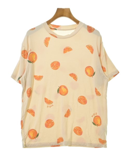 gelato pique(ジェラートピケ)Tシャツ・カットソー オレンジ サイズ:F/2200673969170