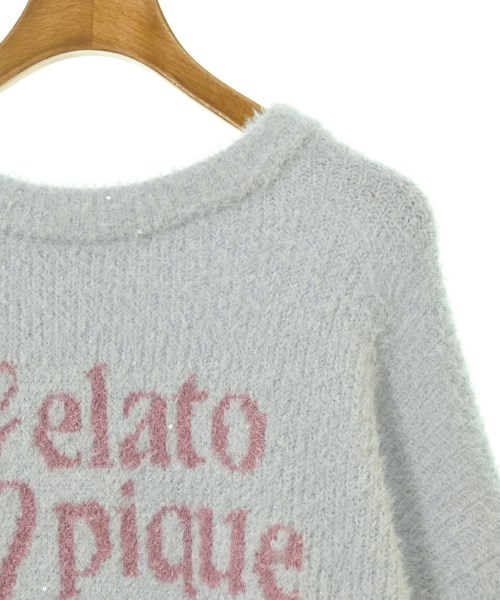 gelato pique（ジェラートピケ）ニット・セーター 青 サイズ:ONE レディース/2200675801102