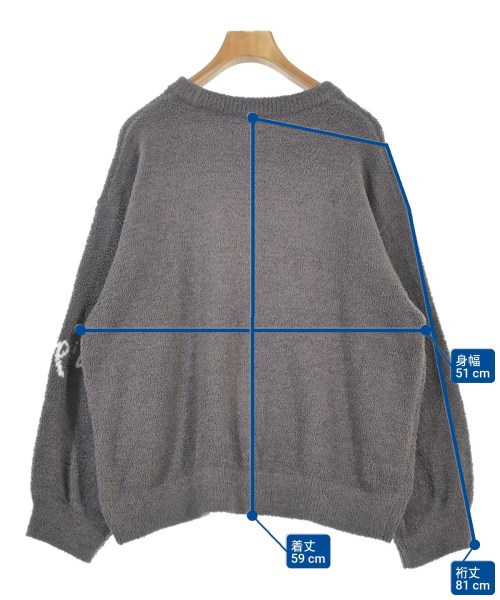 gelato pique（ジェラートピケ）ニット・セーター グレー サイズ:F レディース/2200680387035