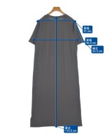 gelato pique（ジェラートピケ）ワンピース グレー サイズ:F レディース/2200693334057