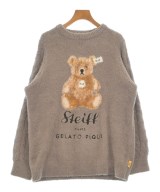gelato pique（ジェラートピケ）Tシャツ・カットソー グレー サイズ:F レディース/2200695327064