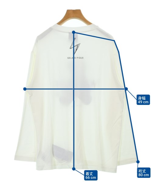 gelato pique（ジェラートピケ）Tシャツ・カットソー 白 サイズ:S レディース/2200694283026