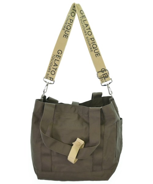 gelato pique（ジェラートピケ）トートバッグ グレー サイズ:- レディース/2200650879072