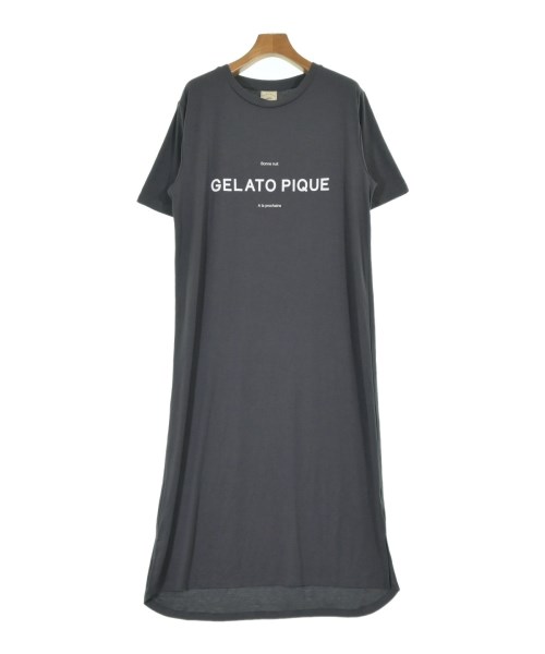 gelato pique(ジェラートピケ)ワンピース グレー サイズ:F/2200650936102