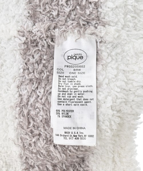 gelato pique（ジェラートピケ）小物類（その他） 白 サイズ:- レディース/2200650936171