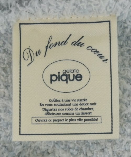 gelato pique（ジェラートピケ）スウェット 青 サイズ:ONE レディース/2200648814085