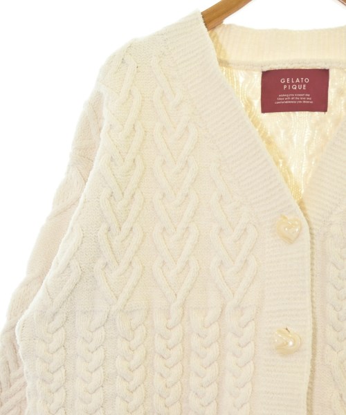gelato pique（ジェラートピケ）カーディガン 白 サイズ:F レディース/2200658320019