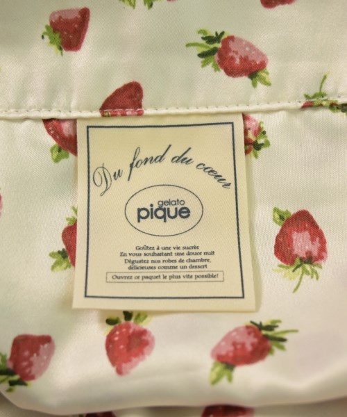 gelato pique（ジェラートピケ）ブラウス 白 サイズ:F レディース/2200660129044