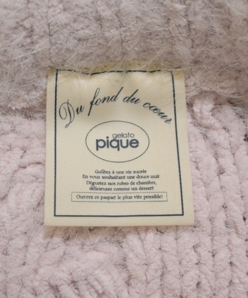 gelato pique（ジェラートピケ）ニット・セーター ピンク サイズ:F レディース/2200660879024