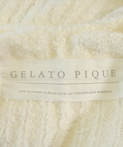 gelato pique（ジェラートピケ）カーディガン 白 サイズ:F レディース/2200709221319
