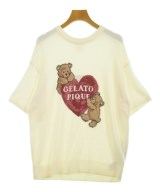 gelato pique（ジェラートピケ）Tシャツ・カットソー 白 サイズ:F レディース/2200707684055