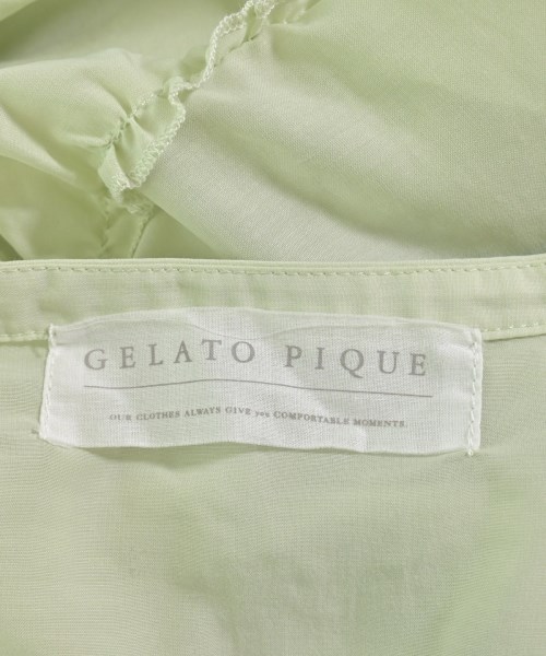 gelato pique（ジェラートピケ）ブラウス 緑 サイズ:F レディース/2200712931144