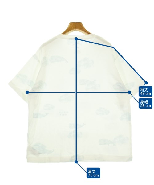 gelato pique（ジェラートピケ）Tシャツ・カットソー 白 サイズ:ONE レディース/2200712931243